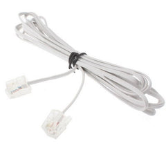 4 Core RJ11 to RJ11 Telephone cable, Length: 5m, Length: 5m