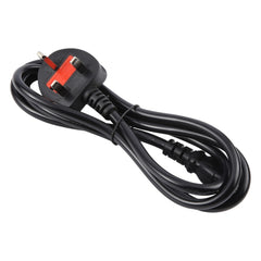 Big UK Plug Computer PC Power Cord 3 Pin Cable, Length:1.5m, 1.5m