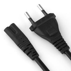 2 Prong Style EU Notebook Power Cord, Cable Length: 1.5m, 1.5m