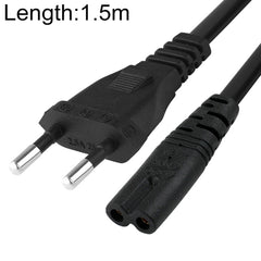 2 Prong Style EU Notebook Power Cord, Cable Length: 1.5m, 1.5m