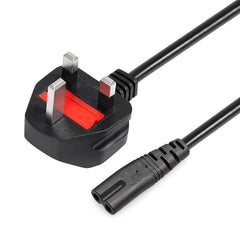 1.5m 2 Prong Style Big UK Notebook Power Cord, Big UK Plug, Length:1.5m