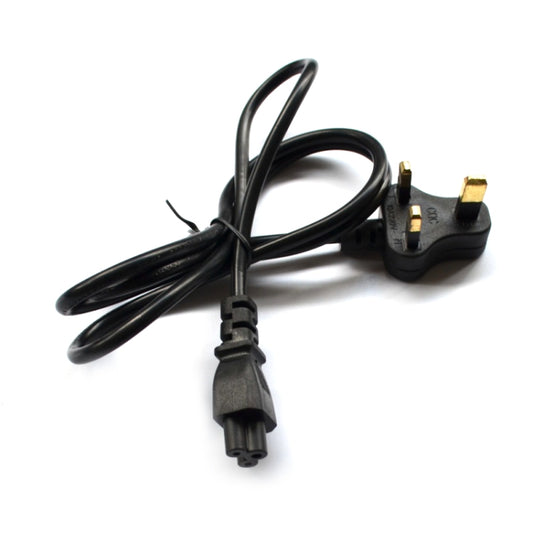 1.5m 3 Prong Style Small UK Notebook Power Cord, Small UK Plug, Length: 1.5m