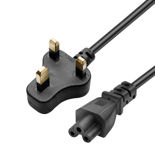 1.5m 3 Prong Style Small UK Notebook Power Cord, Small UK Plug, Length: 1.5m