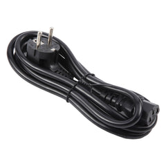 EU Plug Computer PC Power Cord 3 Pin Cable, Length: 1.8m, 1.8m x 1.5