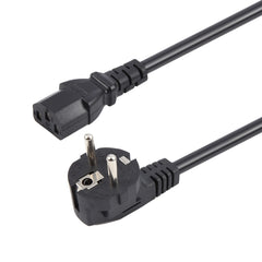 EU Plug Computer PC Power Cord 3 Pin Cable, Length: 1.8m, 1.8m x 1.5