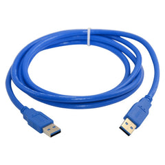 USB 3.0 A Male to A Male AM-AM Extension Cable, Length: 3m, Length: 3m