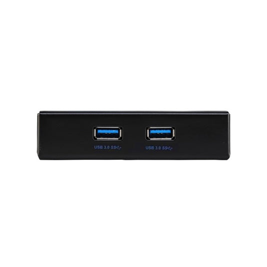 USB 3.0 Front Panel Floppy Disk Bay 20 Pin 2 Ports HUB Bracket Cable, 2 Ports USB 3.0 (Black)