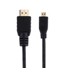 1.5m Micro HDMI to HDMI 19 Pin Cable, 1.4 Version, Support 3D, HDMI Male, Support 3D, Length: 1.5m