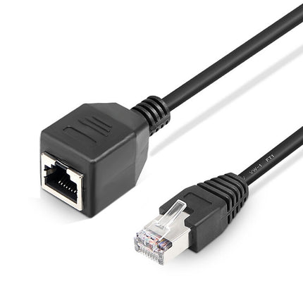 RJ45 Female to Male Cat Network Extension Cable, Length: 30cm, 30cm RJ45 Male