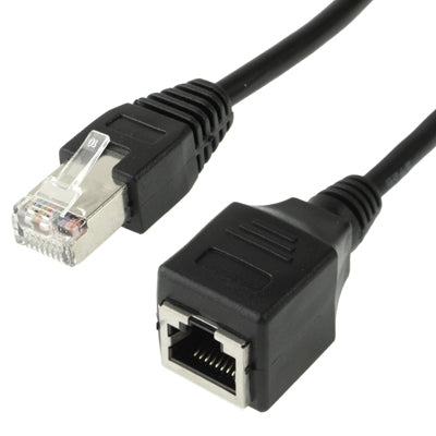 RJ45 Female to Male Cat Network Extension Cable, Length: 30cm, 30cm RJ45 Male