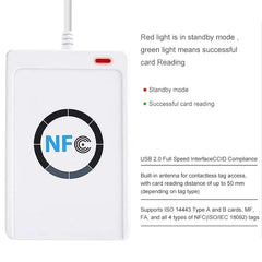 ACR122 NFC RFID USB Noncontact Smart Card Reader, Read Write Speed up to 212Kbps/242Kbps