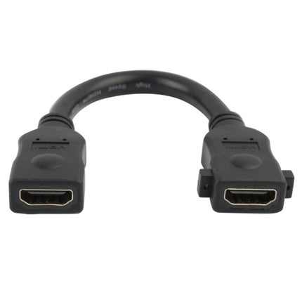 18cm 19 Pin Female to Female HDMI Cable, HDMI Female, Length: 18cm