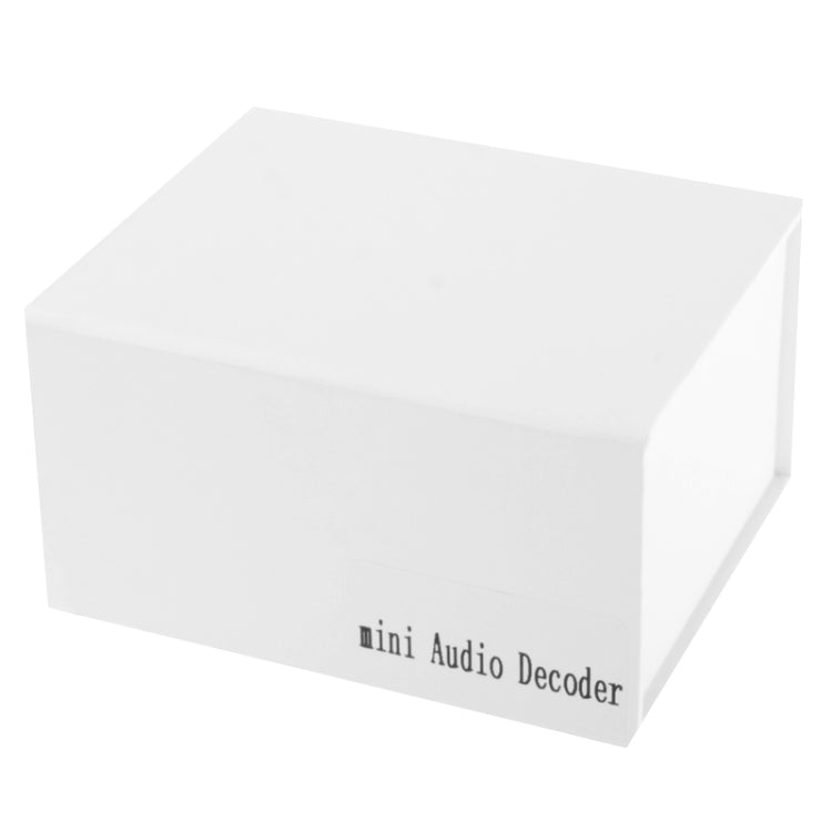 Digital to Analog Audio Converter / Mini Audio Decoder, Size: 72 x 55 x 20mm, Spdif+Coaial to 2RCA+3.5mm
