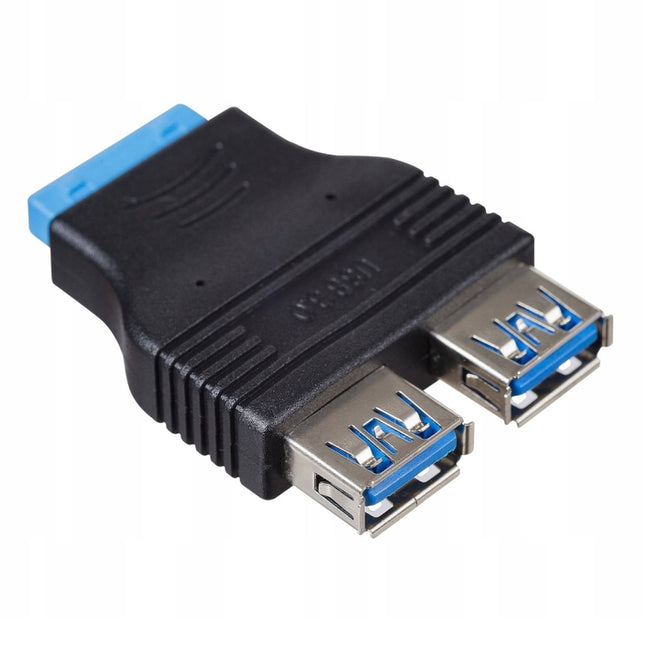 2 x USB 3.0 AF to 20 Pin Adapter, Adapter