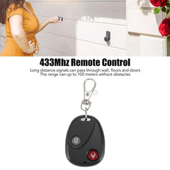 DC 12V 1CH RF Wireless Remote Switch Learning Code Receiver + 2 Buttons Remote Control Transceiver