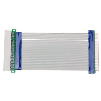 PCI 32bit Riser Card Extender Flexible Cable Ribbon Adapter, Cable Length: 15cm, 32X Length: 15cm