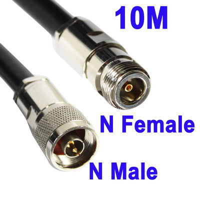N Female to N Male WiFi Extension Cable, Cable Length: 20M, 10m, 15m, 20m
