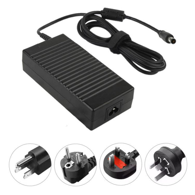 AC 19V 9.5A Power Adapter for HP Laptop, Output Tips: 7.4mm x 5.0mm