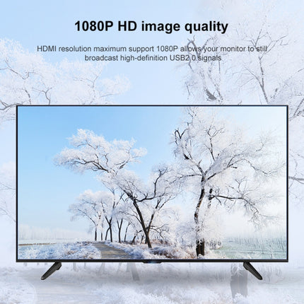 USB 2.0 to HDMI HD Video Leader Converter for HDTV, Support Full HD 1080P, USB 2.0 to HDMI