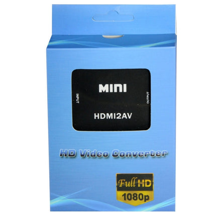 VK-126 Mini HD HDMI to AV/CVBS Video Converter Adapter, HDMI to AV/CVBS