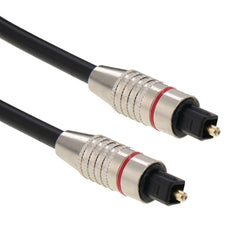 Digital Audio Optical Fiber Cable Toslink M to M, OD: 5.0mm, Length: 2m, 2m