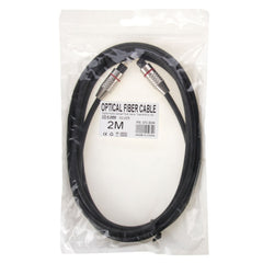 Digital Audio Optical Fiber Cable Toslink M to M, OD: 5.0mm, Length: 2m, 2m