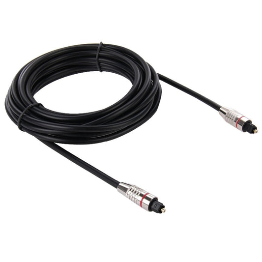 Digital Audio Optical Fiber Cable Toslink M to M, OD: 5.0mm, Length: 5m, 5m