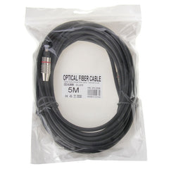 Digital Audio Optical Fiber Cable Toslink M to M, OD: 5.0mm, Length: 5m, 5m