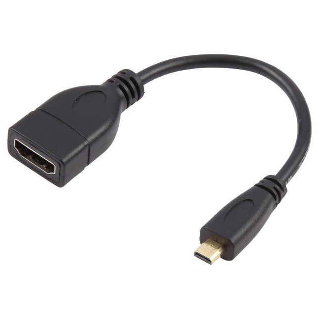 17cm Micro HDMI Male to HDMI Female Adapter Cable, Length: 17cm