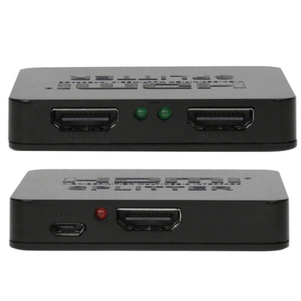 Mini Full HD 4K 1x2 HDMI 3D V1.4b Splitter for HDTV / STB/ DVD / Projector / DVR, HDMI V1.4b