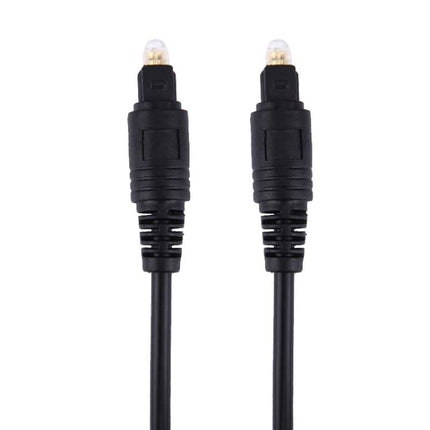 Digital Audio Optical Fiber Toslink Cable, Cable Length: 1m, OD: 4.0mm (Gold Plated), 1m