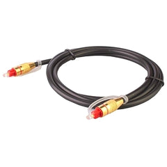 Digital Audio Optical Fiber Toslink Cable, OD: 5.0mm, 1.5m