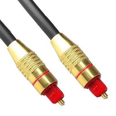 Digital Audio Optical Fiber Toslink Cable, OD: 5.0mm, 1.5m