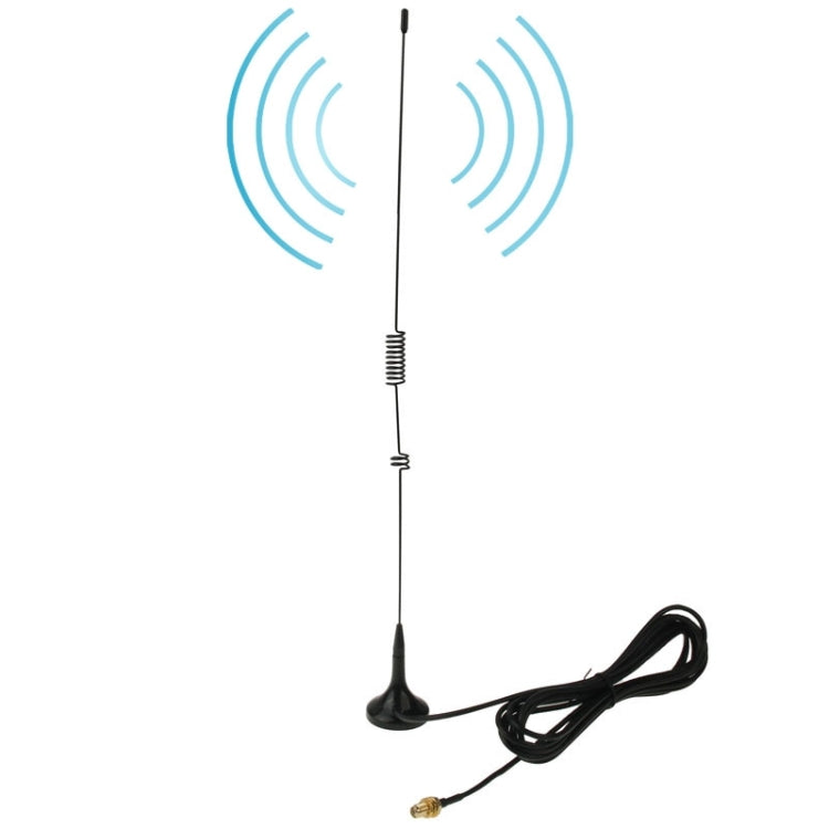 NAGOYA UT-106UV SMA Female Dual Band Magnetic Mobile Antenna for Walkie Talkie, Antenna Length: 37cm