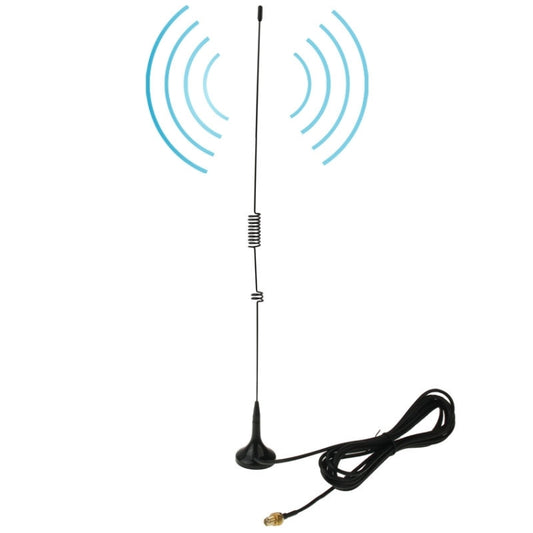 NAGOYA UT-106UV SMA Female Dual Band Magnetic Mobile Antenna for Walkie Talkie, Antenna Length: 37cm