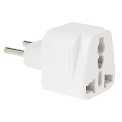 EU Plug Adapter Power Socket Travel Converter, EU Plug(1 PCS)