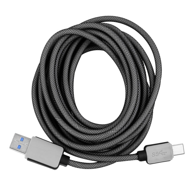 3m Woven Style 2A USB-C / Type-C 3.1 Male to USB 3.0 Male Data / Charger Cable