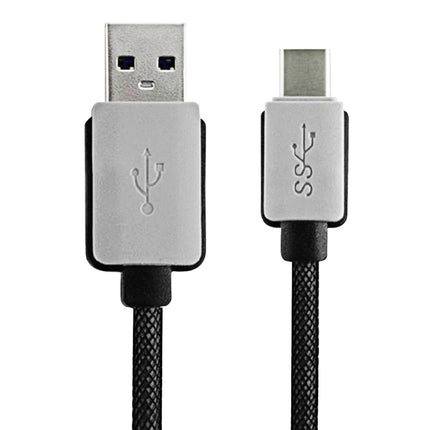 3m Woven Style 2A USB-C / Type-C 3.1 Male to USB 3.0 Male Data / Charger Cable