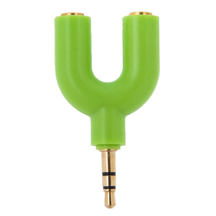 3.5mm Stereo Male to Dual 3.5mm Stereo Female Splitter Adapter