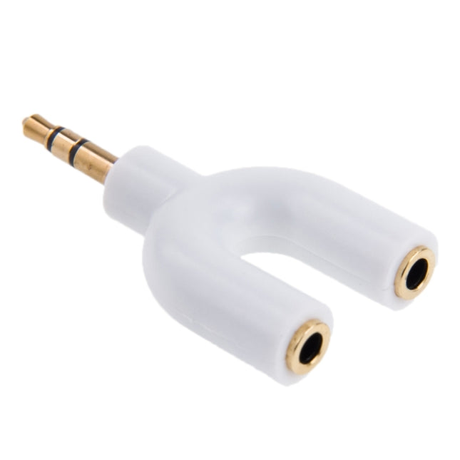 3.5mm Stereo Male to Dual 3.5mm Stereo Female Splitter Adapter