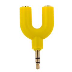 3.5mm Stereo Male to Dual 3.5mm Stereo Female Splitter Adapter