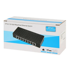 8-Port 10/100/1000Mbps Ethernet Desktop Switch, 8 Ports 10/100/1000Mbps