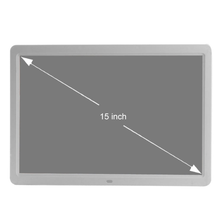 15 inch 1280 x 800 16:9 LED Widescreen Suspensibility Digital Photo Frame with Holder & Remote Control, Support SD / MicroSD / MMC / MS / XD / USB Flash Disk, 15 inch, 15 Inch