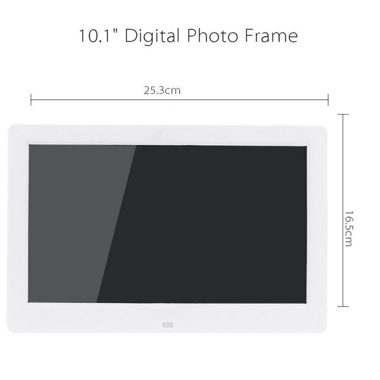 10.1 inch HD Wide Screen Digital Photo Frame with Holder & Remote Control, Allwinner E200, Alarm Clock / MP3 / MP4 / Movie Player, 10.1 inch Allwinner E200, 10.1 inch/HSD-P503
