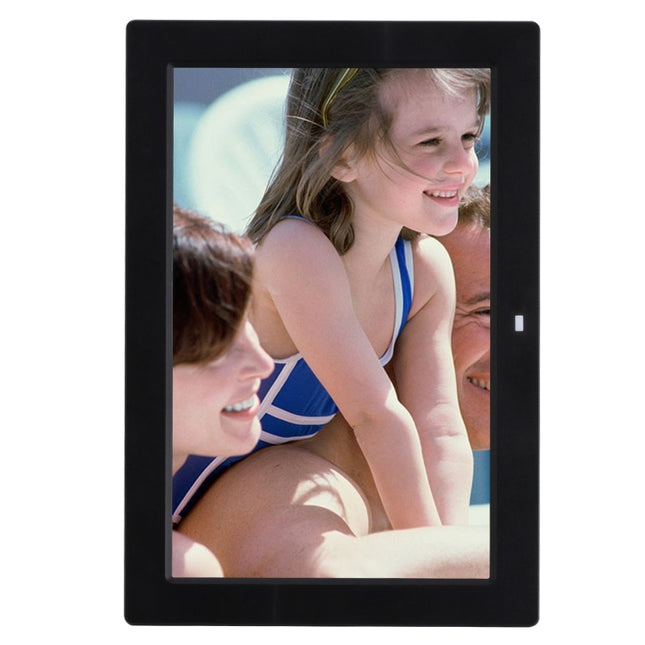 13 inch LED Digital Photo Frame with Remote Control, MP3 / MP4 / Movie Player, Support USB / SD Card Input, Built in Stereo Speaker