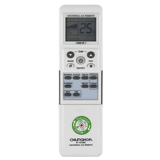 Chunghop Universal A/C Remote Control (K-1038E), K-1038E