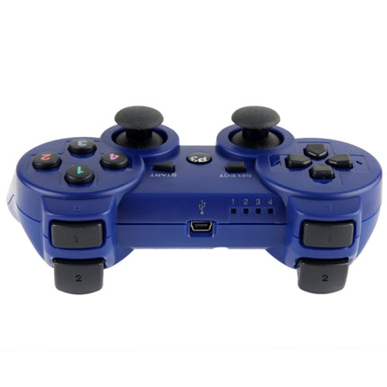 Double Shock III Wireless Controller, Manette Sans Fil Double Shock III for Sony PS3, Has Vibration Action(with logo)