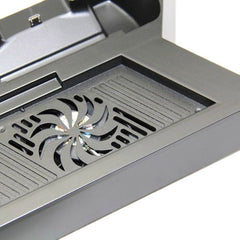 Charging Stand USB Dual Cooling Fan Controller Stand Holder Cooler for PS4 Console Cooler, For PS4
