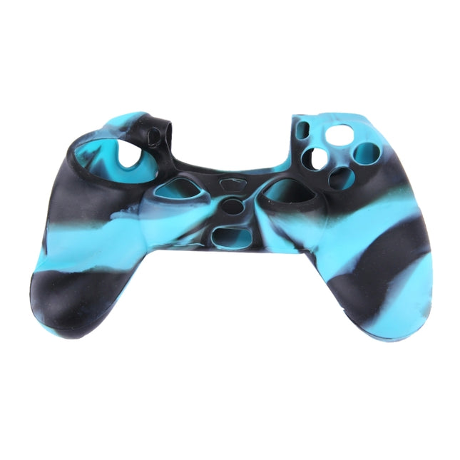 Camo Silicone Protective Case for PS4 Controller, Random Color Delivery, FS-03