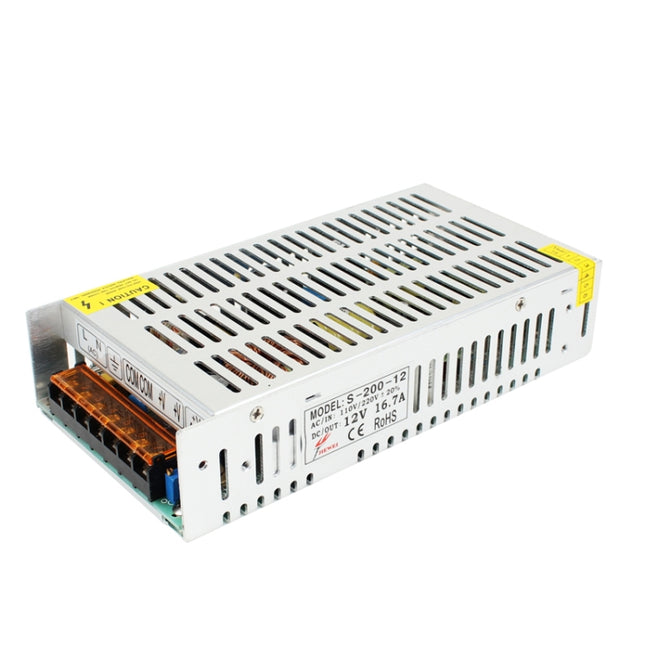 S-200-5[B] DC 0-5V 40A Regulated Switching Power Supply, with Cooling Fan